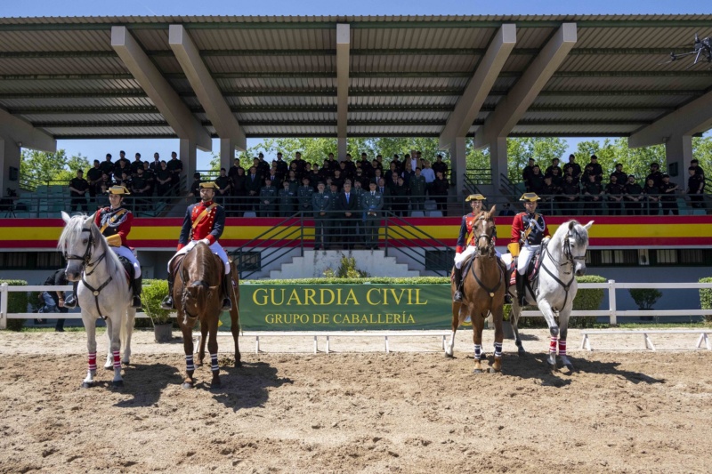 El director general de la Guardia Civil visita las nuevas instalaciones de la Agrupación de Reserva y Seguridad en Valdemoro