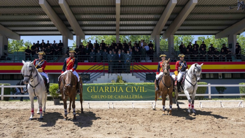El director general de la Guardia Civil visita las nuevas instalaciones de la Agrupación de Reserva y Seguridad en Valdemoro