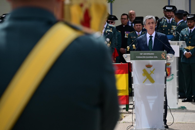 El secretario de Estado de Seguridad destaca a la Guardia Civil como “un referente fundamental en la protección de la sociedad”