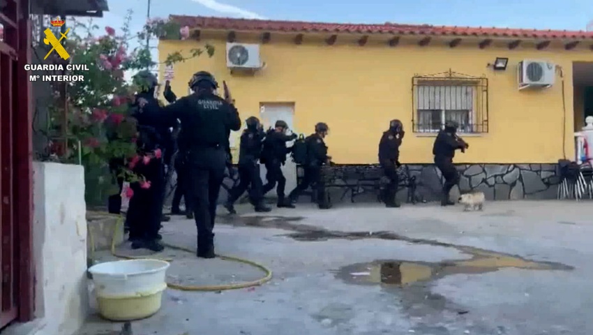 La Guardia Civil desmantela una banda de Toledo tras cometer más de 40 robos en estancos, bares y restaurantes en varias provincias
