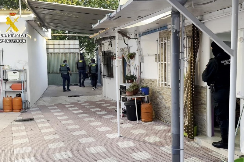 Desmantelado un grupo criminal dedicado al tráfico de cocaína en la Cañada Real