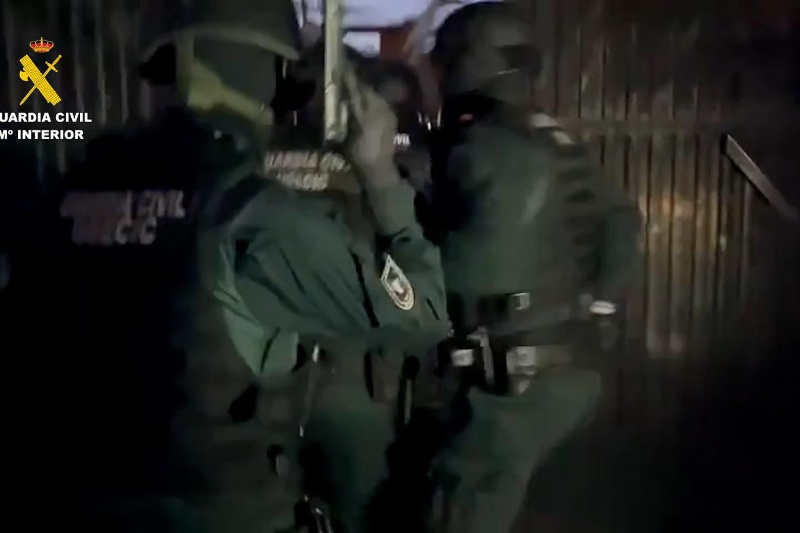 Desmantelado un grupo criminal dedicado al tráfico de cocaína en la Cañada Real