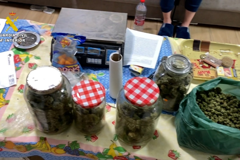 Desarticulada una organización criminal que había construido zulos en viviendas para el cultivo de marihuana