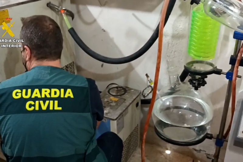 Desmantelado en Cataluña un sofisticado laboratorio “itinerante” de drogas sintéticas