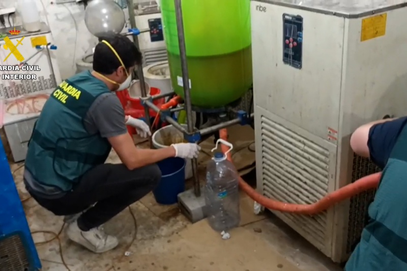 Desmantelado en Cataluña un sofisticado laboratorio “itinerante” de drogas sintéticas