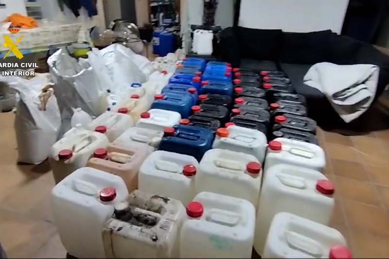 Desmantelado en Cataluña un sofisticado laboratorio “itinerante” de drogas sintéticas
