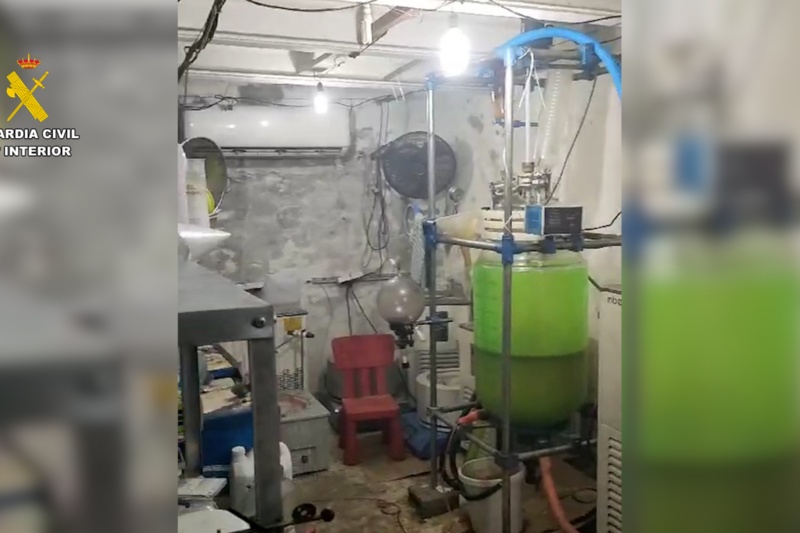 Desmantelado en Cataluña un sofisticado laboratorio “itinerante” de drogas sintéticas