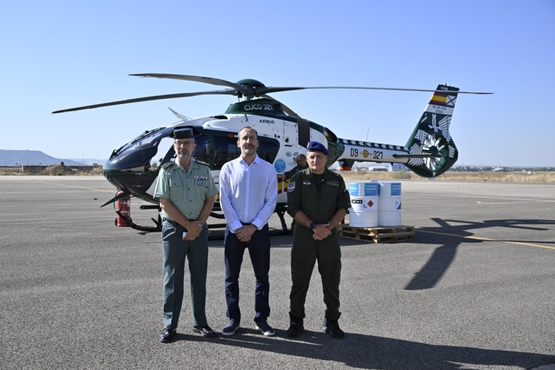 La Guardia Civil comienza a volar con combustible sostenible