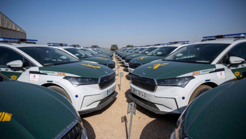 La Guardia Civil recibe 90 nuevos vehículos en el marco del Plan de Recuperación, Transformación y Resiliencia (PRTR)