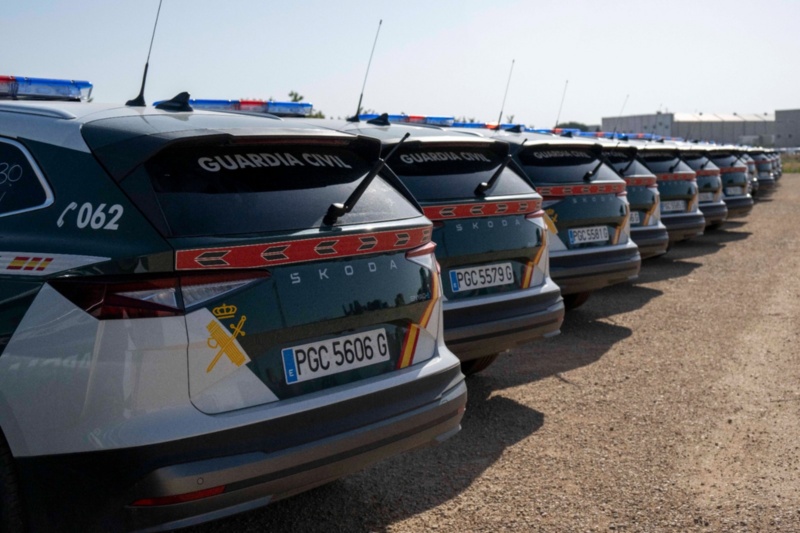 La Guardia Civil recibe 90 nuevos vehículos en el marco del Plan de Recuperación, Transformación y Resiliencia (PRTR)