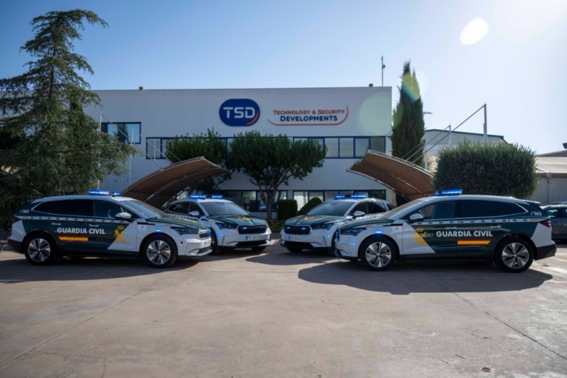 La Guardia Civil recibe 90 nuevos vehículos en el marco del Plan de Recuperación, Transformación y Resiliencia (PRTR)