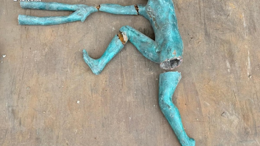 Detenidas tres personas por el hurto de tres estatuas valoradas en 300.000 euros
