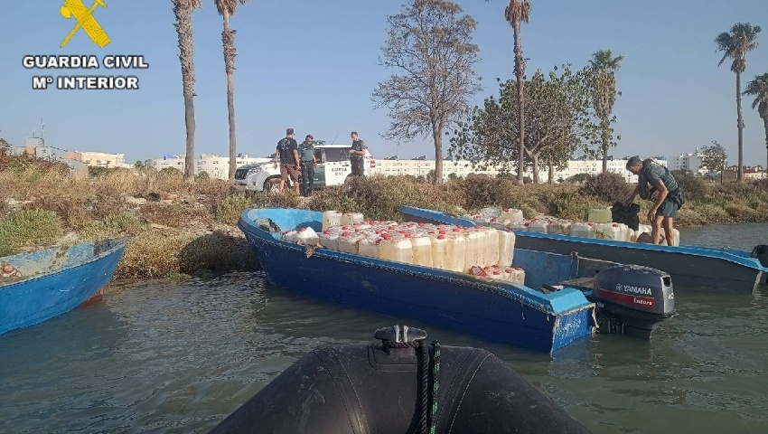 Intervenidas 35 narcolanchas durante el mes de agosto en la zona del Golfo de Cádiz y el río Guadalquivir