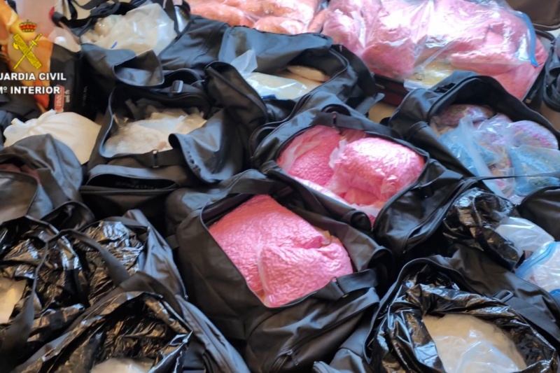 Intervenidas más de 1 millón de pastillas de éxtasis y otras drogas sintéticas
