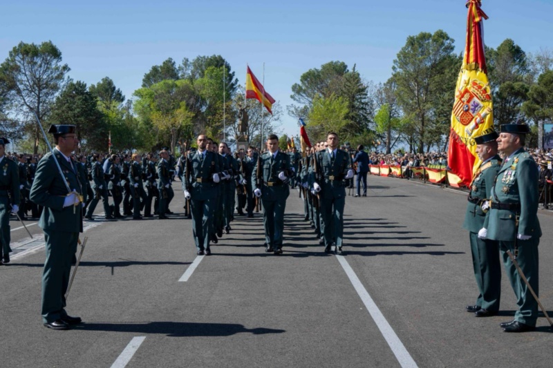 Más de 2.500 guardias civiles alumnos se incorporarán a sus unidades a partir de octubre