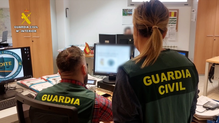 La Comandancia de Burgos culmina una macro operación contra el cibercrimen con repercusión nacional