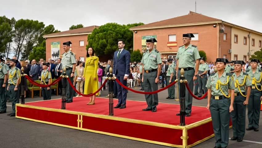 El secretario de Estado de Seguridad preside en Baeza la entrega de diplomas a la promoción de guardias civiles con más mujeres de la historia