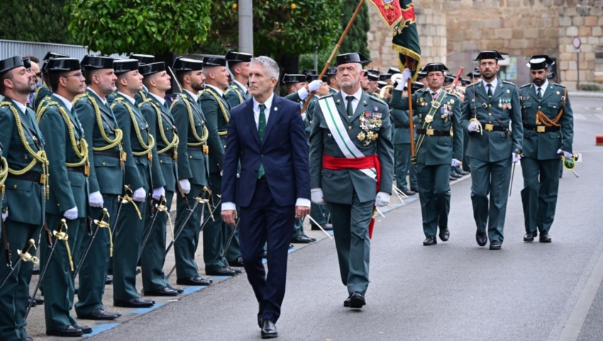 Grande-Marlaska: “La Guardia Civil da soporte y vertebra la presencia del Estado en las zonas menos pobladas de España”