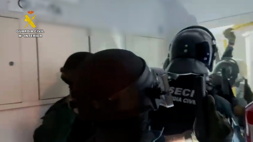 Incautadas casi 9 toneladas de hachís a una de las principales organizaciones del narcotráfico en Andalucía