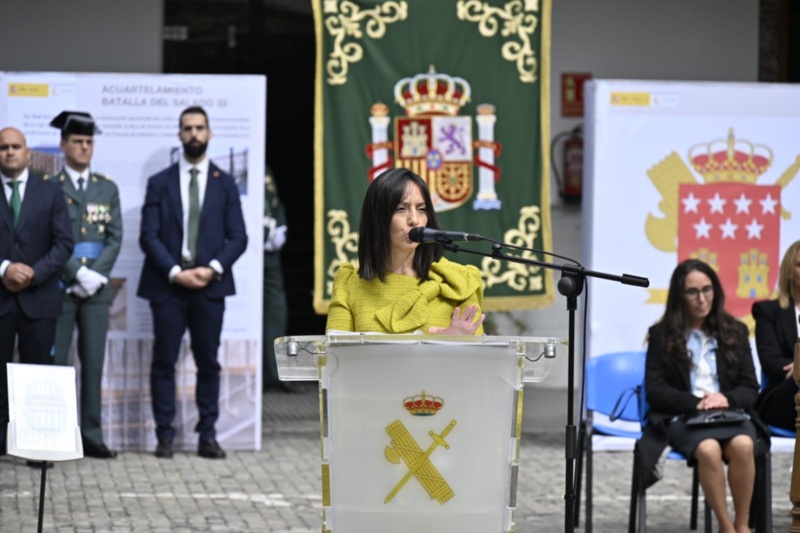 La directora general de la Guardia Civil, Mercedes González, preside los actos de celebración de la Patrona de la Guardia Civil en Madrid