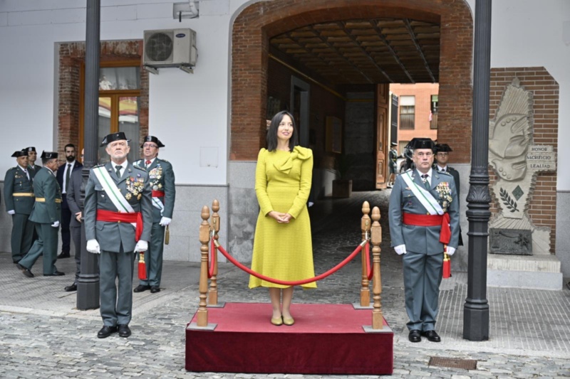 La directora general de la Guardia Civil, Mercedes González, preside los actos de celebración de la Patrona de la Guardia Civil en Madrid