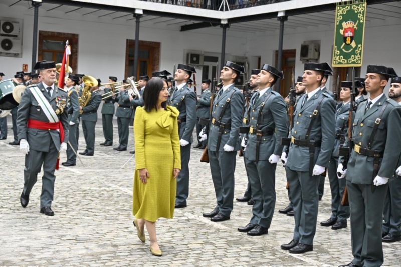 La directora general de la Guardia Civil, Mercedes González, preside los actos de celebración de la Patrona de la Guardia Civil en Madrid