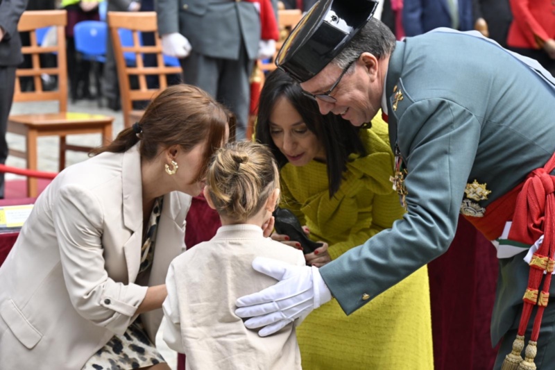 La directora general de la Guardia Civil, Mercedes González, preside los actos de celebración de la Patrona de la Guardia Civil en Madrid