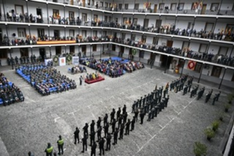 La directora general de la Guardia Civil, Mercedes González, preside los actos de celebración de la Patrona de la Guardia Civil en Madrid