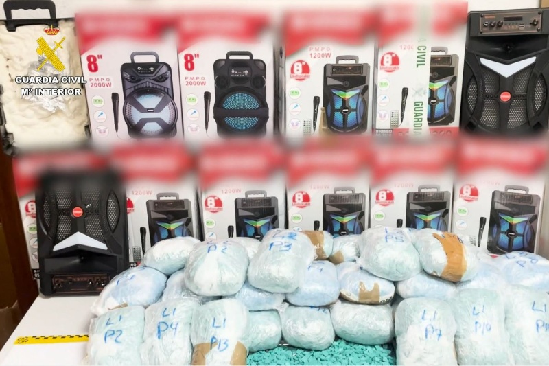 Dos detenidos en Mérida (Badajoz) por traficar con 100.000 pastillas de éxtasis