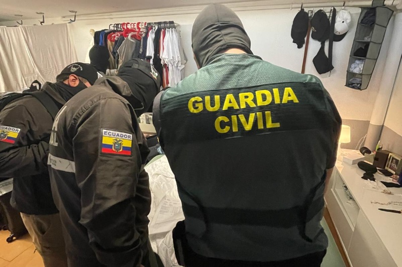 La Guardia Civil detiene en Tarragona al líder de una organización terrorista ecuatoriana asentado en España