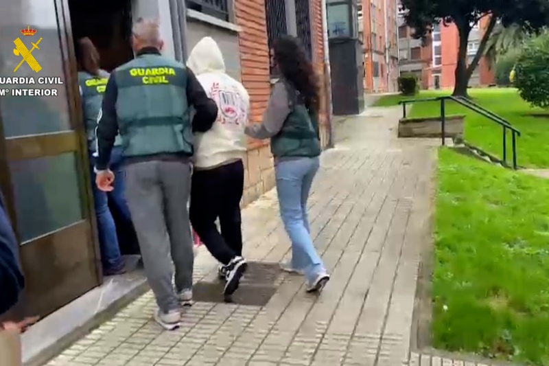 La Guardia Civil detiene en Gijón a un violento y reincidente agresor sexual