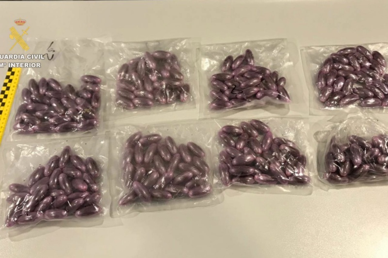 Intervenidas más de 3.000 pastillas de éxtasis en el interior de dos bombonas de butano en un ferry en Huelva