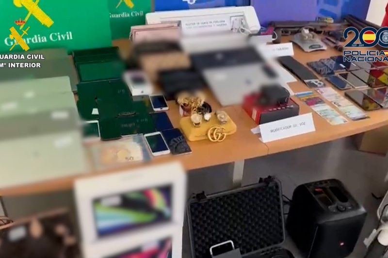 Desarticulada una organización criminal por estafar 429.000 euros por el método SIM swapping
