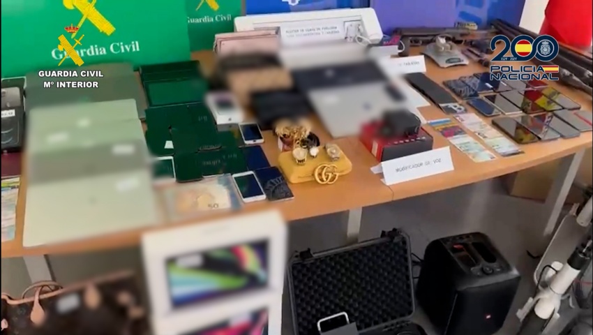 Desarticulada una organización criminal por estafar 429.000 euros por el método SIM swapping