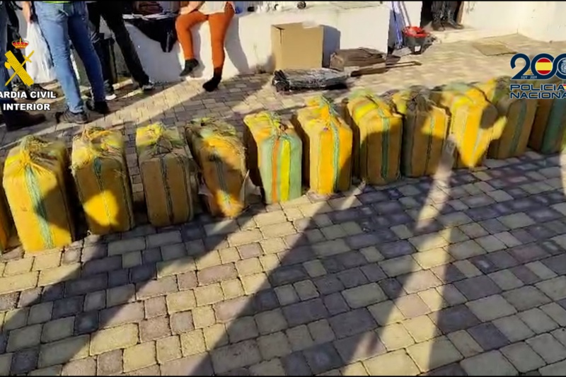 Desarticulada en Huelva una organización criminal de las más activas en el tráfico de drogas y blanqueo de capitales