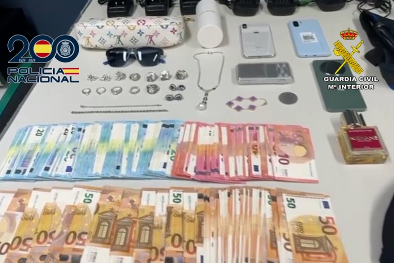 Desarticulado un grupo criminal dedicado al robo en viviendas por toda España por medio de escalo