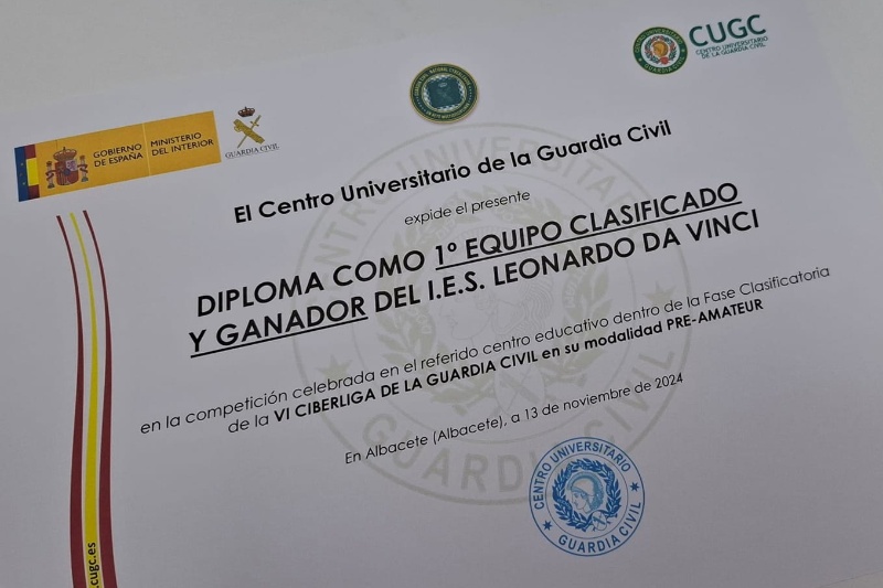 Finalizada la fase clasificatoria de la VI Ciberliga pre-amateur de la Guardia Civil