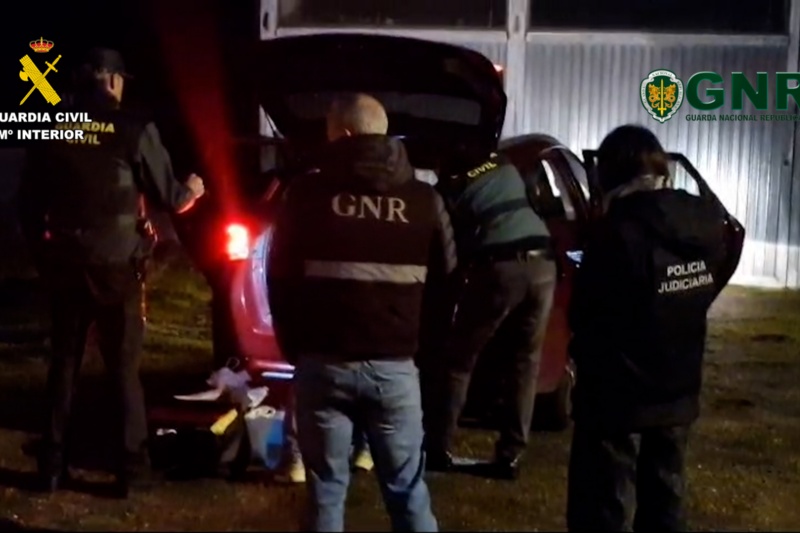 Desarticulado un grupo criminal que robaba joyerías en Portugal