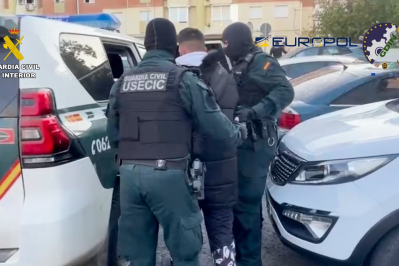 Desarticulada una organización criminal dedicada a la introducción de grandes cantidades de cocaína en España y Portugal procedente de Hispanoamérica