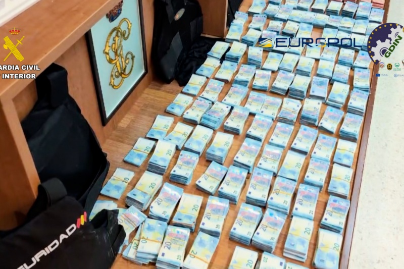 Desarticulada una organización criminal dedicada a la introducción de grandes cantidades de cocaína en España y Portugal procedente de Hispanoamérica
