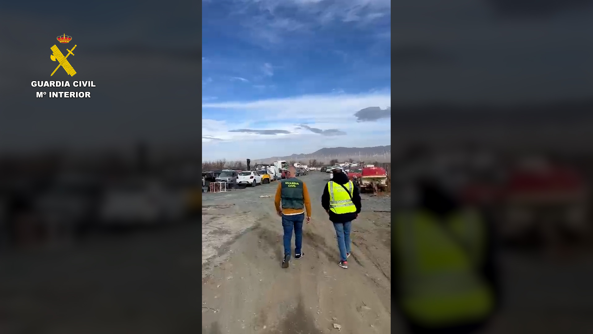 Tres investigados por robar y comercializar en Granada vehículos dañados durante la DANA