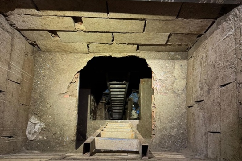 Hallado un túnel en Ceuta que podría haberse utilizado para trasportar droga desde Marruecos