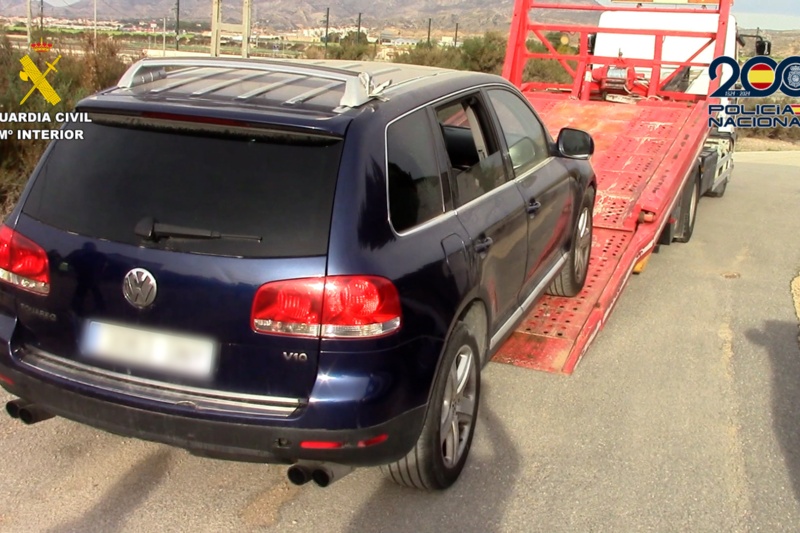 Detenida una organización dedicada al tráfico de migrantes tras la muerte de dos personas en un siniestro vial en la Región de Murcia