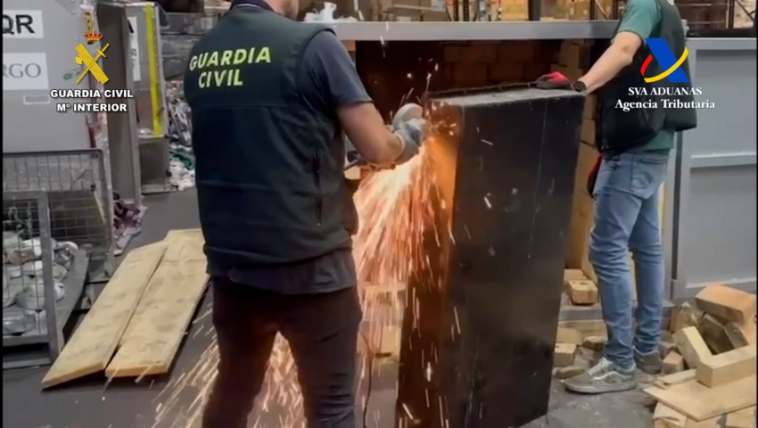 Desmantelada una organización criminal que ocultaba droga en hornos industriales en Madrid