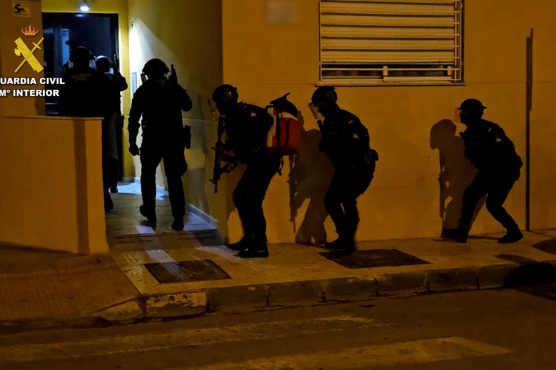 Detenida una organización armada que se hacía pasar por policías para robar a narcotraficantes