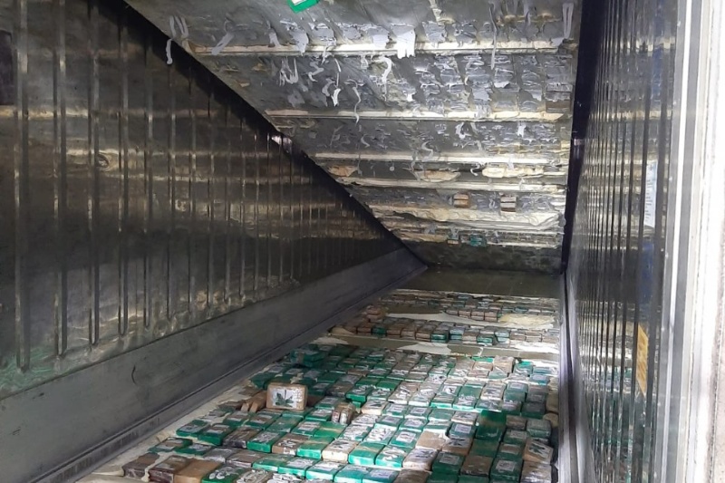 Gran intervención de cocaína en Ecuador: 36 detenidos tras incautarse 73 toneladas de droga