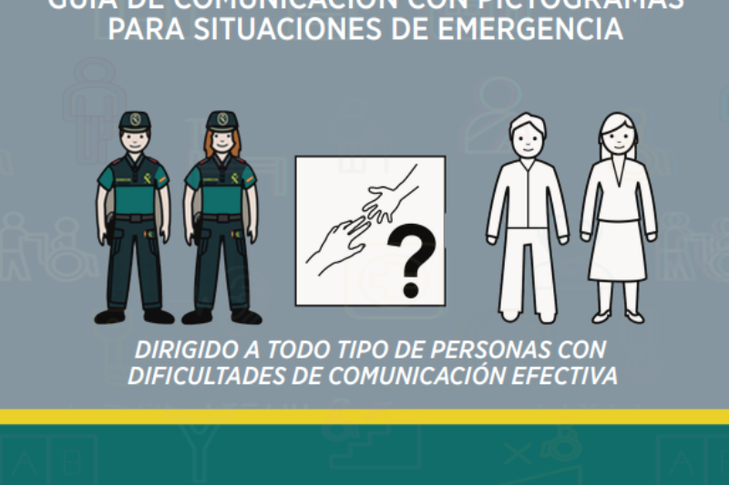 Portada de la Guía de Pictogramas de la Guardia Civil Portada de la Guía de Pictogramas de la Guardia Civil