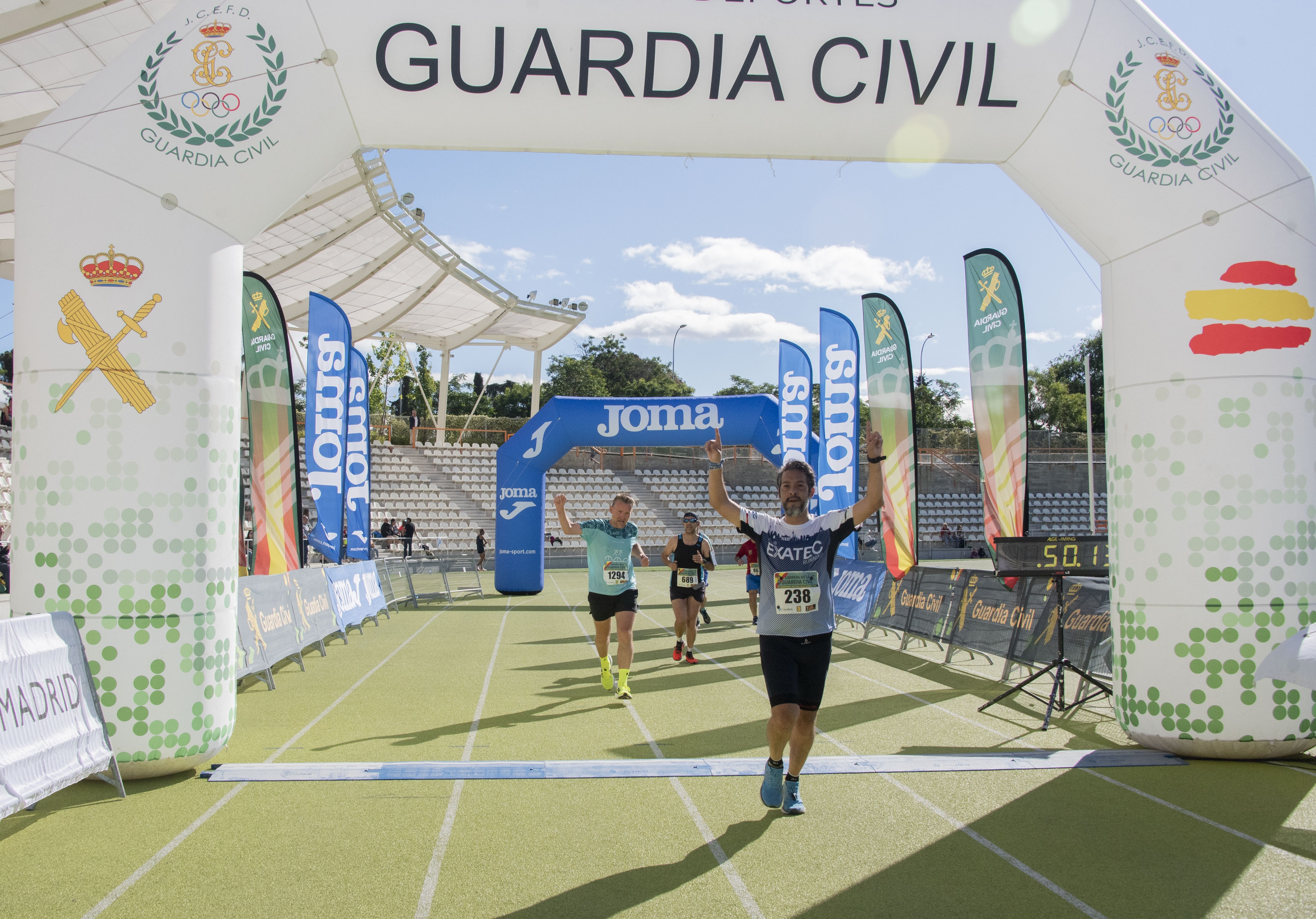 Carrera del aniversario de la mujer en la Guardia Civil