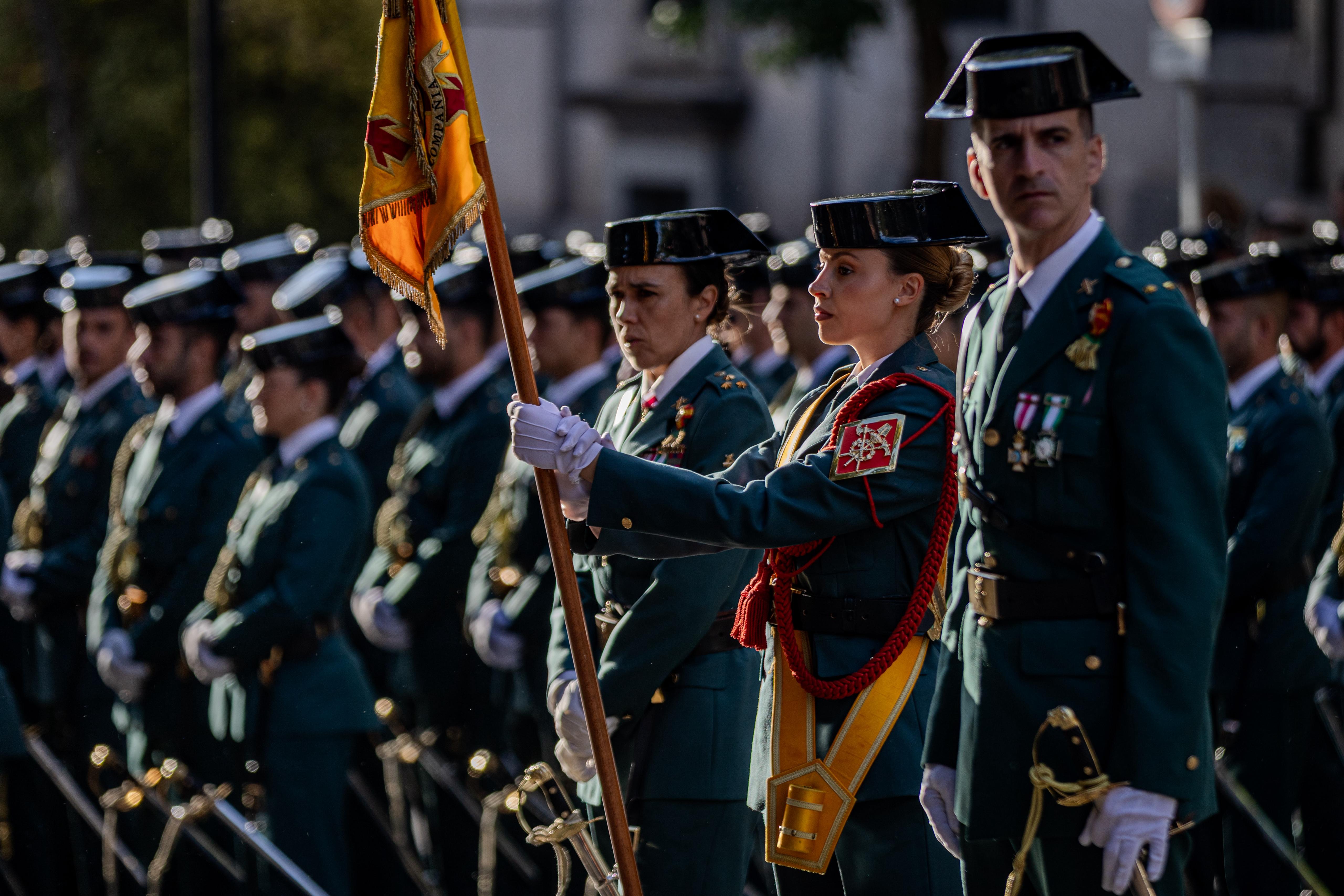 Parada militar de la Guardia Civil