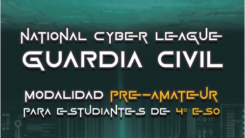 800 centros educativos competirán en la nueva edición de Ciberliga pre amateur de la Guardia Civil
